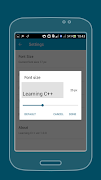 برنامه‌نما Learning C++ عکس از صفحه