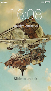 Airship Lock Screen captura de pantalla 1