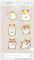 Hamsters Stickers Animados screenshot 2