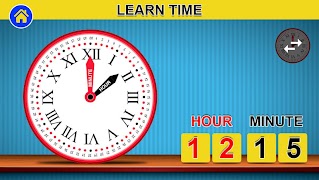 Learn clock and time स्क्रीनशॉट 7
