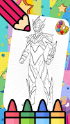 Ultraman Coloring Game स्क्रीनशॉट 2
