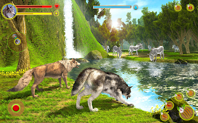 برنامه‌نما Wolf Simulator Attack Games 3D عکس از صفحه