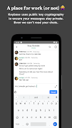 برنامه‌نما Keybase عکس از صفحه