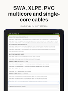 केबल कैलकुलेटर स्क्रीनशॉट 7