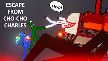 Choo Charles Mod Melon Play captura de pantalla 1
