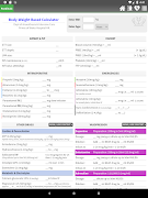 برنامه‌نما Paediatric calculator عکس از صفحه