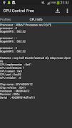 CPU Control Free screenshot 2