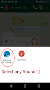 Audio Share for WhatsApp স্ক্রিনশট 1