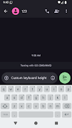 Simple Keyboard اسکرین شاٹ 3