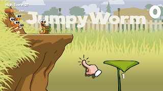 Jumpy Worm syot layar 6