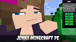 برنامه‌نما Jenny Mod for Minecraft PE عکس از صفحه