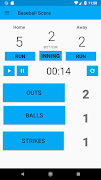 Baseball Score 截图 1