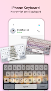 برنامه‌نما iPhone Keyboard عکس از صفحه