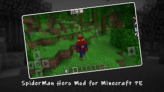 Spider Man Hero Minecraft Mod screenshot 1
