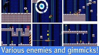 2D Retro Platformer Side Game 截图 5