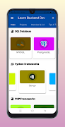 Learn Backend Web Development captura de pantalla 4
