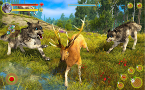 برنامه‌نما Wolf Simulator Attack Games 3D عکس از صفحه