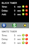 Multi Mode Chess Clock screenshot 1