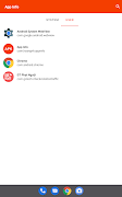 برنامه‌نما App Info عکس از صفحه