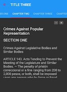Philippines Revised Penal Code captura de pantalla 5