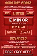 Song Key Finder plakat