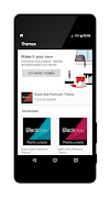 Black Red Premium Theme screenshot 4