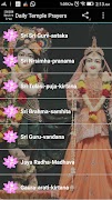 Poster Daily Temple Prayers