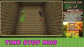 Time Stop Mod For MCPE 截图 4