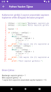 PYTHON-3 YAZILIM ÖĞREN スクリーンショット 3