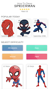 پوستر How to draw Spider Boy Easy