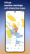 برنامه‌نما Foreca Weather عکس از صفحه