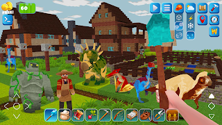 RaptorCraft 3D: Survival Craft ► Dangerous Worlds syot layar 5