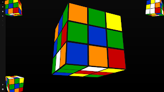 3D Cube Solver Plakat