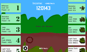 Warfare Clicker syot layar 1