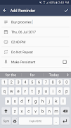 Quick Remind - Reminder App syot layar 2
