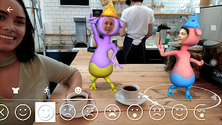 AR effect постер