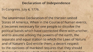 Declaration of Independence 포스터