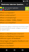 Electronics Interview Question Ekran Görüntüsü 2