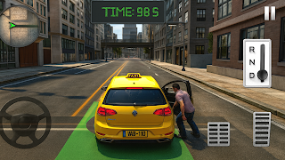 Taxi Driver Simulator ภาพหน้าจอ 1