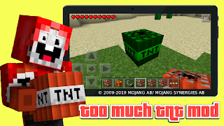 Terlalu banyak mod TNT syot layar 5