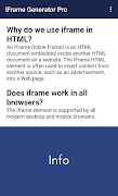 iFrame Generator Pro تصوير الشاشة 4