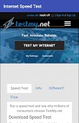 Internet Speed Test poster