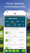 MyScorecard Golf Score Tracker captura de pantalla 1