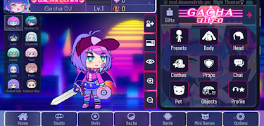 Gacha Plus Coloring Book الملصق