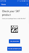 برنامه‌نما SKF 2authenticate عکس از صفحه