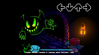 Geometry VS Funkin FNF Mod captura de pantalla 7