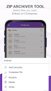 Zip-Archiver Tool 스크린샷 3