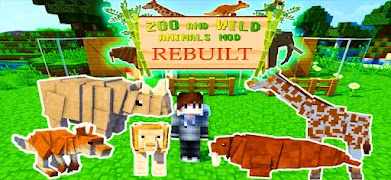 Animal zoo Mod for minecraft captura de pantalla 3