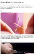 Sewing Techniques Guide الملصق