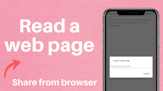 برنامهنما Text to Speech عکس از صفحه